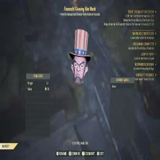 Glowing Abe Mask