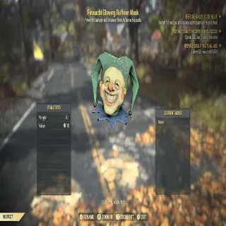 Glowing Buffoon Mask