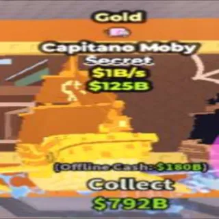 Capitano Moby Gold 1B/S