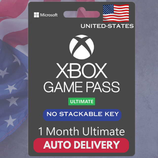 Buy Xbox Game Pass Ultimate 1 Month Non-Stackable - Xbox Live Key