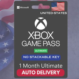 1 Month Xbox Game Pass Ultimate Xbox One / PC (Non-Stackable)