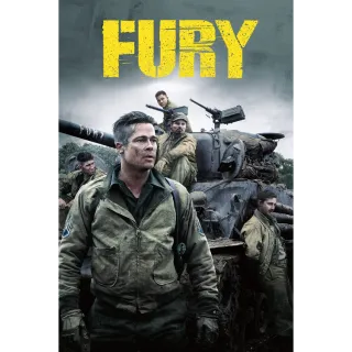 Fury 4K UHD Movies Anywhere