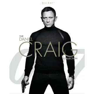 James Bond: The Daniel Craig Collection (Casino Royale, Quantum Of Solace, Skyfall, Spectre)