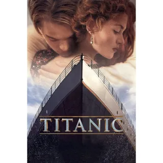 Titanic 4K iTunes or 4K Vudu