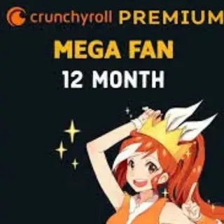 Crunchyroll mega fan 1 year