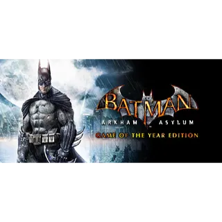 Batman: Arkham Asylum Game of the Year Edition