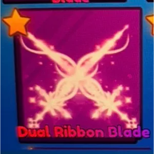 Dual ribbon blade