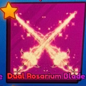 Dual rosarium blade