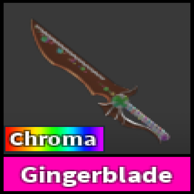 Other | MM2 | Chroma Gingerblade - In-Game Items - Gameflip