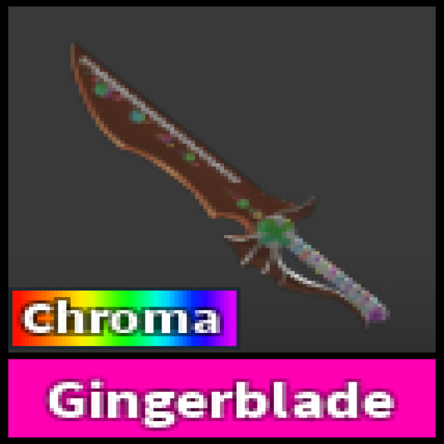 Other Mm2 Chroma Gingerblade In Game Items Gameflip - how to get a chroma in mm2 roblox