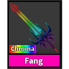 Other Mm2 Chroma Fang In Game Items Gameflip - roblox mm2 fang