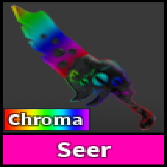 Светоносец хрома мм2. Chroma Seer. Chroma Seer мм2. > Chroma Seer / хрома провидец / мм2 <. Seer нож в мм2.