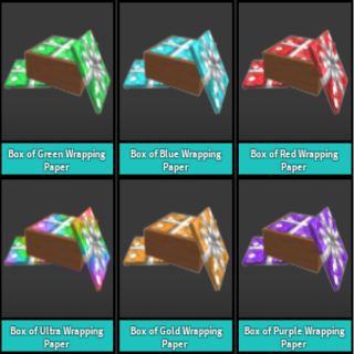 Mm2 Wrapping Paper Set In Game Items Gameflip - mm2 in roblox