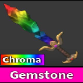 Other Mm2 Chroma Gemstone In Game Items Gameflip - im back to this game murderer mystery 2 roblox