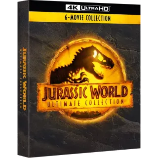 Jurassic World Ultimate Collection 6 movies in 4k (7 versions included!)