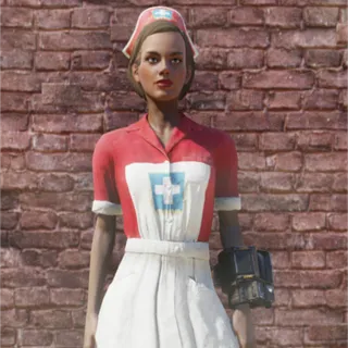 asylum red dress set