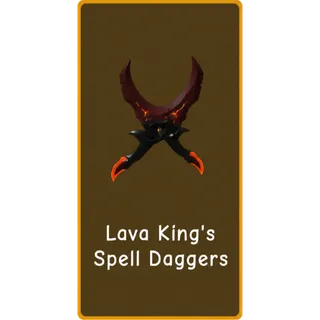 Lava King's Spell Daggers DQR