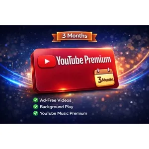 ✨ YouTube Premium – 3 Months Subscription