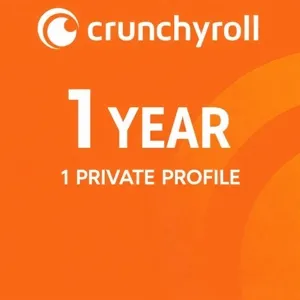 Crunchyroll Mega Fan Plan – 12-Month Subscription (Private Profile, Guaranteed)
