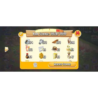 Hay Day High Level Farm (142–158) | 10K Storage | 3000 Silo | Endgame Account