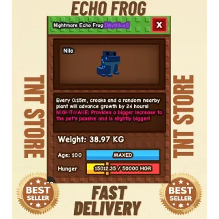 HUGE NIGHTMARE ECHO FROG 15s