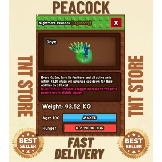 TITANIC NIGHTMARE PEACOCK 15s