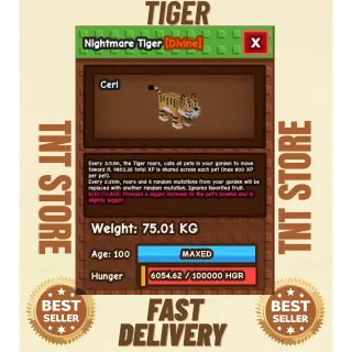 TITANIC NIGHTMARE TIGER