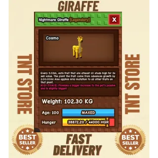 GODLY NIGHTMARE GIRAFFE