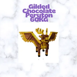 Gilded Chocolate Peryton