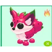 Neon DragonFruit Fox