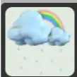 rain cloud hat