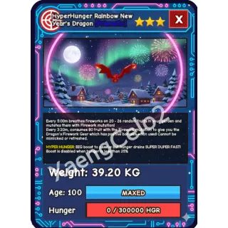 🎆NEW 🎇YEAR🎆🐉DRAGON🐉WITH🌈RAINBOW🌈HATCH🐣