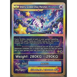 ⚖️284.59KG⚖️🆕OP✨MUTATION✨🔯STARRY🔯🌟GILDED 🍫CHOCO🦌PERYTON🦌 🇲🇽 5️⃣0️⃣0️⃣ AGE l 🤩READY TO USE🤩-⌛10 MIN🕒MAX CD ⌛ - NO TOY 🪀