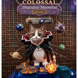 💪MAX SIZE (3❌)💪🧛🏽DRACULINI🐈MEOWLINI🧛🏽WITH➿ DOUBLE➿🥨TRAITS🥨 🌌GALAXY🌌🌋MAGMA🌋🪐194-202/S 🗿COLOSSAL🗿⭐DIVINE⭐❗❗LIMITED STOCK❗❗