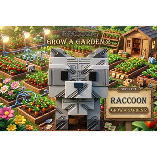 🦝RACCOON🦝 - 🌱GROW🌱A🏡GARDEN🏡22️⃣