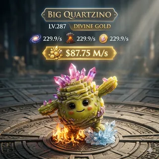 🆕NEW🆕⛏️QUARTZINO⛏️WITH➿TRIPLE➿🥨TRAITS🥨🧊FROZEN🧊 🌌GALAXY🌌🌋MAGMA🌋 🗿BIG-COLOSSAL🗿💪 1.3X-2.5X💪⭐DIVINE⭐❗❗LIMITED STOCK❗❗