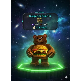 🌌GALAXY🌌🌋MAGMA🌋🍔BURGERINI🧸BEARINI🧸