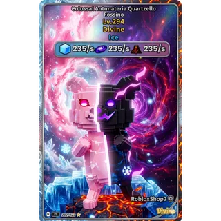 🆕NEW🆕🎗️ANTIMATERIA🧸QUARTZELLO🖤WITH➿TRIPLE➿🥨TRAITS🥨🧊FROZEN🧊 🌌GALAXY🌌🌋MAGMA🌋 🗿BIG-COLOSSAL🗿💪 1.3X-2.5X💪⭐DIVINE⭐❗❗LIMITED STOCK❗❗