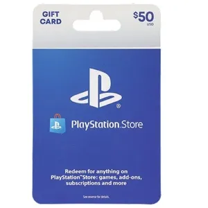 $50.00 PlayStation Store