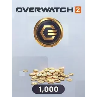 Overwatch 2 - 1000 Coins Gift Card (Global)