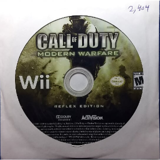 Call Of Duty Modern Warfare Reflex Wii Games Good Gameflip