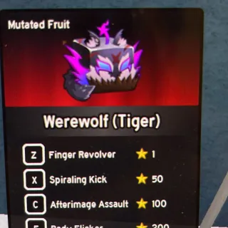 Blox fruits werewolf
