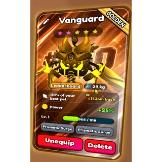 Golden Vanguard | Top 250 Leaderboard | Tap Simulator Reborn