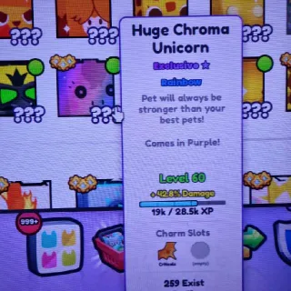 Huge Chroma Unicorn