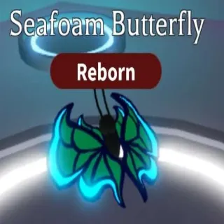 NEON SEAFOAM BUTTERFLY