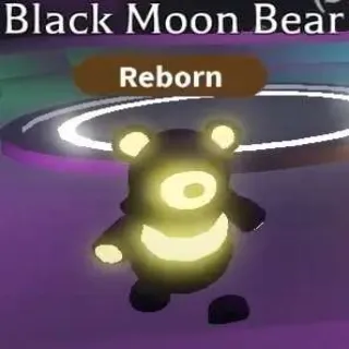 NEON BLACK MOON BEAR
