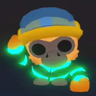 NEON FIREFIGHTER GIBBON