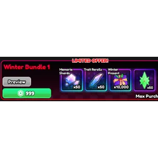 WINTER BUNDLE 1 - ANIME VANGUARDS