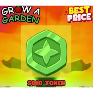 5K TOKENS - GROW A GARDEN