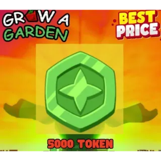5K TOKENS - GROW A GARDEN